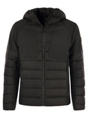 Colmar New Warrior Hooded Down Jacket In Double Fabric