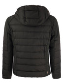 Colmar New Warrior Hooded Down Jacket In Double Fabric