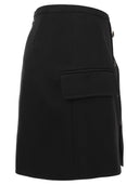 Etro Wool Skirt With Pegasus Buttons