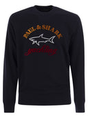 Paul & Shark Cotton Crewneck Sweatshirt With Logo
