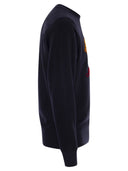 Paul & Shark Cotton Crewneck Sweatshirt With Logo