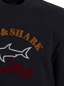 Paul & Shark Cotton Crewneck Sweatshirt With Logo