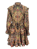 Etro Wool And Silk Paisley Naif Dress