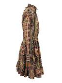 Etro Wool And Silk Paisley Naif Dress