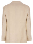 Lino etro e giacca di seta