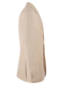 Lino etro e giacca di seta