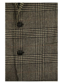 Tagliatore Prince Of Wales Jacket In Wool, Silk And Cashmere