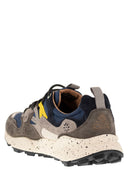 Flower Mountain Yamano 3 Sneakers In Suede And Technical Fabric