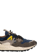 Flower Mountain Yamano 3 Sneakers In Suede And Technical Fabric