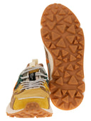 Flower Mountain Yamano 3 Sneakers In Suede And Technical Fabric