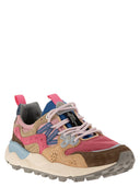 Flower Mountain Yamano 3 Sneakers In Suede And Technical Fabric