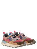 Flower Mountain Yamano 3 Sneakers In Suede And Technical Fabric