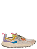 Flower Mountain Yamano 3 Sneakers In Suede And Technical Fabric