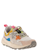 Flower Mountain Yamano 3 Sneakers In Suede And Technical Fabric