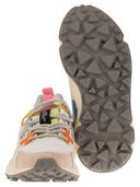 Flower Mountain Yamano 3 Sneakers In Suede And Technical Fabric