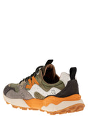 Flower Mountain Yamano 3 Sneakers In Suede And Technical Fabric