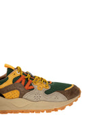 Flower Mountain Yamano 3 sneakers in suede en technische stof