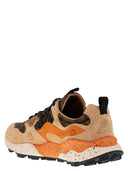 Flower Mountain Yamano 3 Sneakers In Suede And Technical Fabric