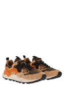 Flower Mountain Yamano 3 Sneakers In Suede And Technical Fabric