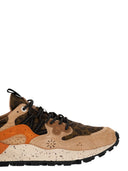 Flower Mountain Yamano 3 Sneakers In Suede And Technical Fabric