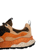 Flower Mountain Yamano 3 Sneakers In Suede And Technical Fabric