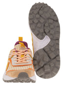 Flower Mountain Kotetsu Sneakers In Suede And Technical Fabric