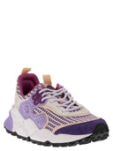 Flower Mountain Kotetsu Sneakers In Suede And Technical Fabric