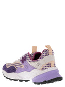 Flower Mountain Kotetsu Sneakers In Suede And Technical Fabric