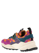 Flower Mountain Kotetsu Sneakers In Suede And Technical Fabric