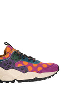 Flower Mountain Kotetsu Sneakers In Suede And Technical Fabric