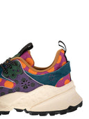 Flower Mountain Kotetsu Sneakers In Suede And Technical Fabric