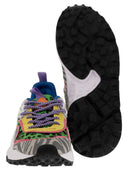 Flower Mountain Kotetsu Sneakers In Suede And Technical Fabric