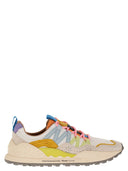 Flower Mountain Washi Sneakers In Suede And Technical Fabric