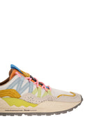 Flower Mountain Washi Sneakers In Suede And Technical Fabric