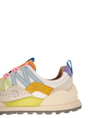 Flower Mountain Washi Sneakers In Suede And Technical Fabric