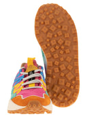 Flower Mountain Washi Sneakers In Suede And Technical Fabric