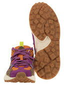 Flower Mountain Tiger Sneakers In Suede And Technical Fabric