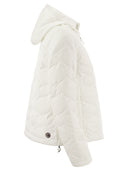 Giacca a cerchio Colmar con cappuccio e trapunte circolare