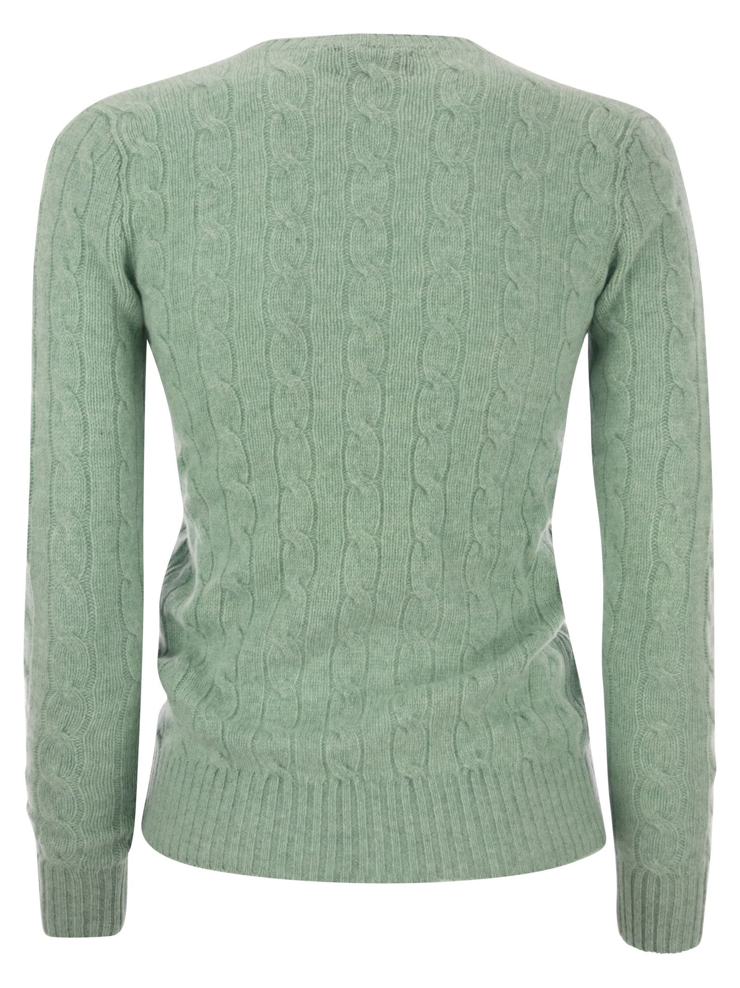 Polo Ralph Lauren Wool And Cashmere Cable Knit Sweater