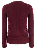 Polo Ralph Lauren Wool e Cashmere Cable Knit Sweater