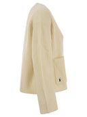 Polo Ralph Lauren Ribbed Wool And Cashmere Cardigan