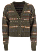 Polo Ralph Lauren Fair Isle V Neck Cardigan