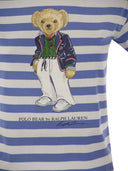 Polo Ralph Lauren Polo Bear Algodón a rayas Camiseta