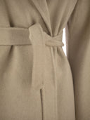 Max Mara Harold 짧은 캐시미어 드레싱 가운 코트