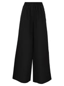 Max Mara Navigli Poplin Wide Leg Trousers