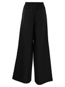 Max Mara Navigli Poplin Wide Leg Trousers