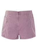 Max Mara Alibi Cotton Drill Mini Shorts