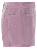 Max Mara Alibi Cotton Drill Mini Shorts