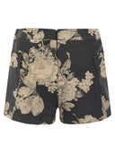 Max Mara Acro1234 Printed Cotton Mini Shorts