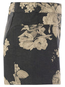 Max Mara Acro1234 Printed Cotton Mini Shorts